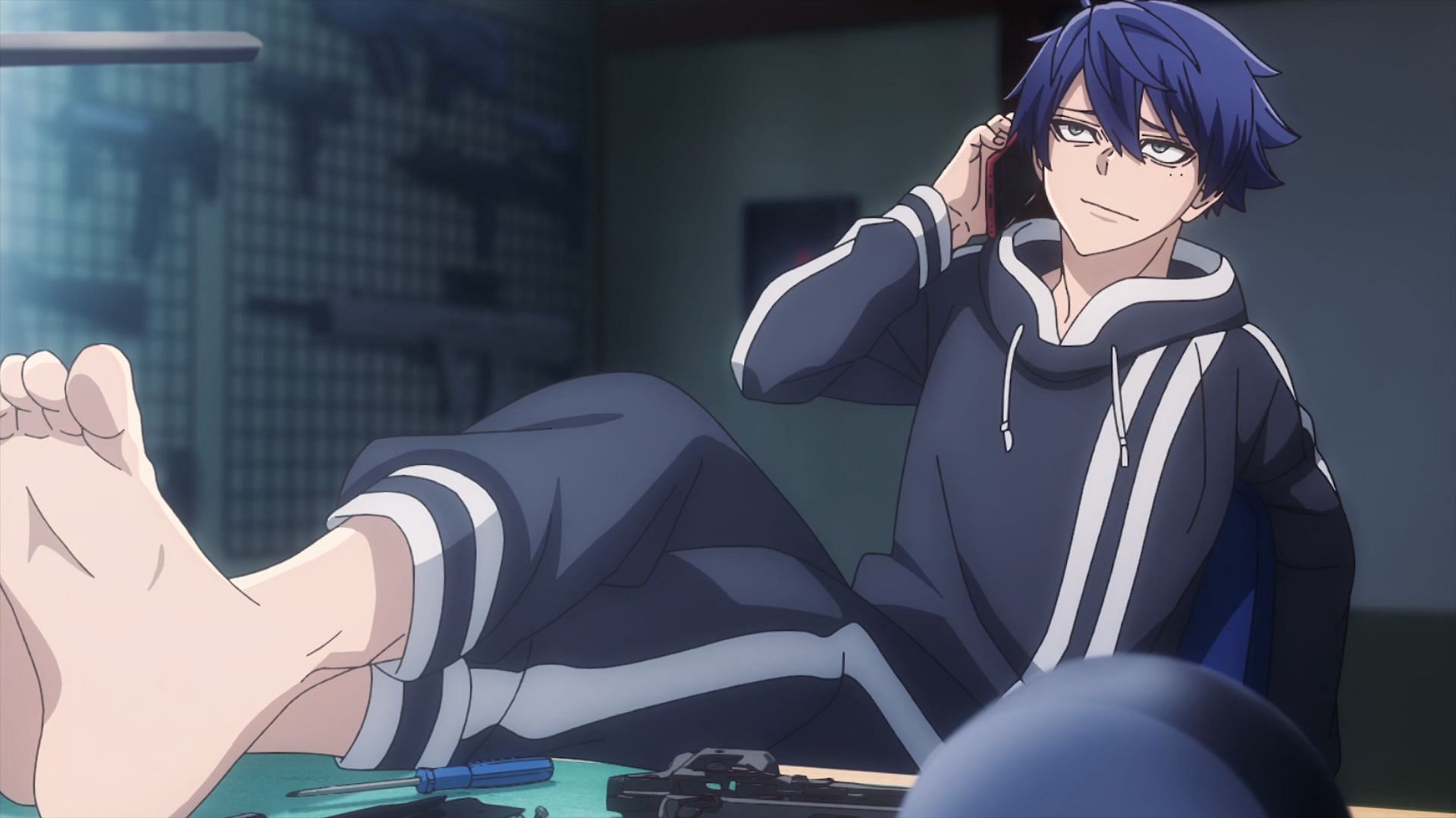 Shiki Ichinose as seen in Tougen Anki episode 1 (Image via Studio Hibari)